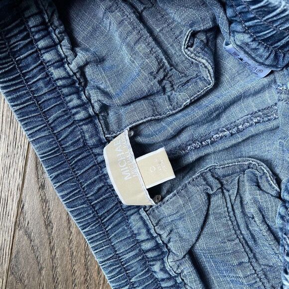 Michael Kors Loose Fitted Trouser Jogger - Pants - Jean - Blue - Picture 5 of 7